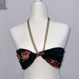 Gold Chain Bikini Top